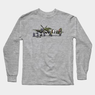 The Dogs of War: Hawker Typhoon Long Sleeve T-Shirt